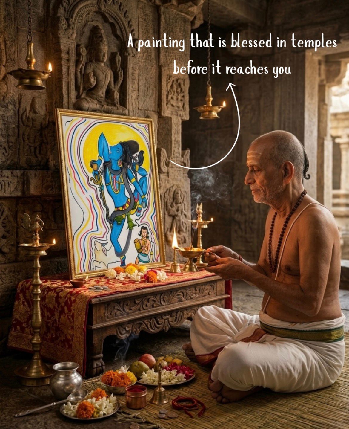 Temple blessing ceremony